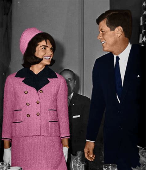 chanel pink dress 2021|jackie kennedy pink suit photos.